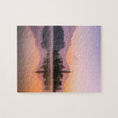 Bled Slowenien bei Sunset Puzzle (Horizontal)