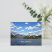 Bled, Slowenien - Landschaftsbild Postkarte (Stehend Vorderseite)
