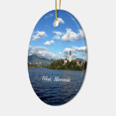 Bled, Slowenien - Landschaftsfotos, Keramik Ornament (Links)