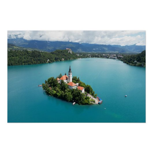 Bled Slowenien Poster (Vorderseite)