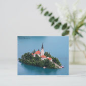 Bled Slowenien Postkarte (Stehend Vorderseite)