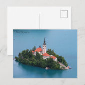 Bled Slowenien Postkarte (Vorne/Hinten)