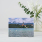 Bled Slowenien Postkarte (Stehend Vorderseite)
