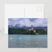 Bled Slowenien Postkarte (Vorne/Hinten)