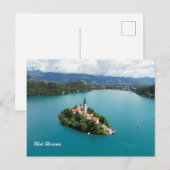 Bled Slowenien Postkarte (Vorne/Hinten)