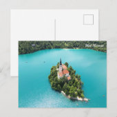 Bled Slowenien Postkarte (Vorne/Hinten)