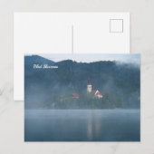 Bled Slowenien Postkarte (Vorne/Hinten)