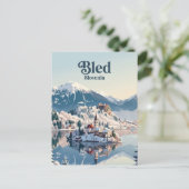 Bled, Slowenien Postkarte (Stehend Vorderseite)