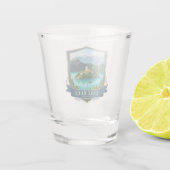 Bledsee Slowenien Schnapsglas (Rückseite)