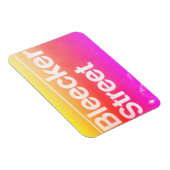 Bleecker Street, Greenwich Village, Manhattan NYC Magnet (Rechte Seite)