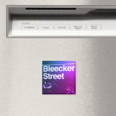 Bleecker Street, Greenwich Village, Manhattan NYC Magnet (In Situ (Geschirrspüler))