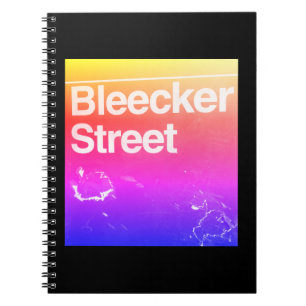 Bleecker Street, Greenwich Village, Manhattan NYC Notizblock