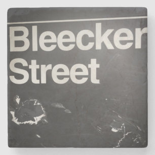 Bleecker Street, Greenwich Village, Manhattan NYC Steinuntersetzer