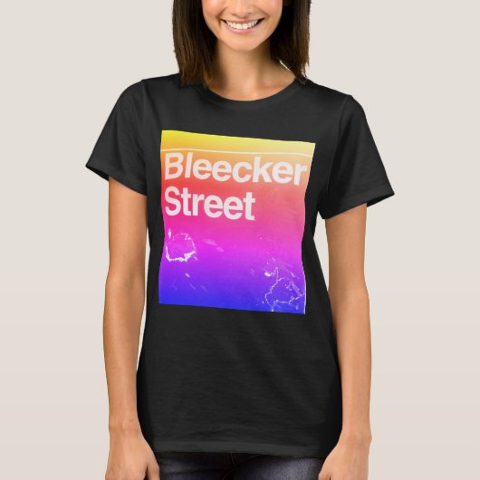 Bleecker Street, Greenwich Village, Manhattan NYC T-Shirt (Vorderseite)