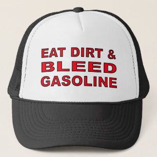 Bleed Gas Dirt Bike Motocross Cap Hat Truckerkappe