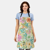 Bleeding Heart Flower Schürze (Getragen)