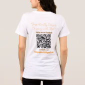 BLEEGRAPHICS Logo Frauen Tri-Blend Shirt (Rückseite)