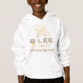BLEEGRAPHICS Logo Kinder Pullover Kapuzenpullover (Vorderseite)