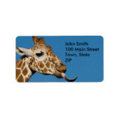 Bleeh Labels Adressaufkleber (Vorne)