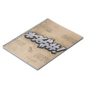 BLEEP! Vintages Comic Buch Steampunk Pop Kunst (Linke Seite)