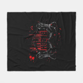 Blegh Breakdown, Skeleton Heart Hands, Emo Band, S Fleecedecke (Vorderseite (Horizontal))