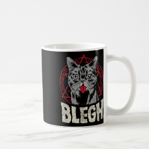 Blegh Metalcore Cat Pentagram Hungerfestung Musi Kaffeetasse