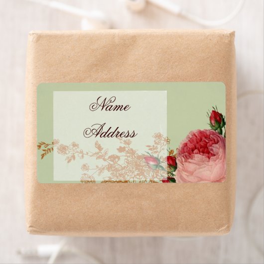 Blehheim Rose - Sage Green (Insitu)