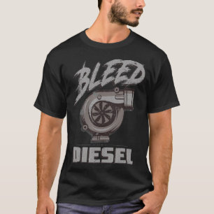Blei Diesel Diesel Trucks Roll Coal USA T-Shirt