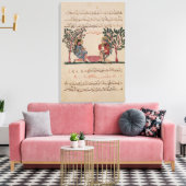 Blei herstellen, Seite aus einem Leinwanddruck (Insitu (Wohnzimmer))