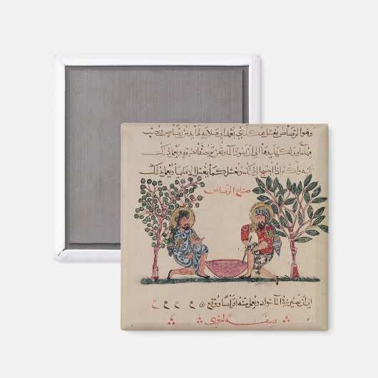 Blei herstellen, Seite aus einem Magnet (Vorderseite/Rückseite)