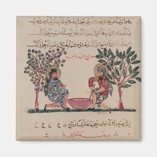 Blei herstellen, Seite aus einem Magnet (Vorne)