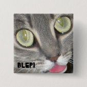 Blei Katzenpfropfkleber Button (Vorderseite)