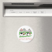 Blei Kuh Rundmagnet Magnet (In Situ (Geschirrspüler))