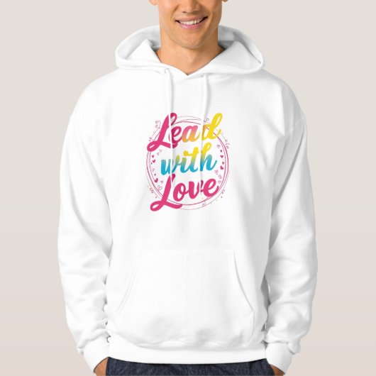 Blei mit Liebe Hoodie (Vorderseite)