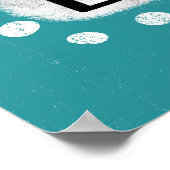 Blei mit Liebe Poster Wall Art (Ecke)