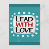 Blei mit Liebe Postkarte (Vorderseite)