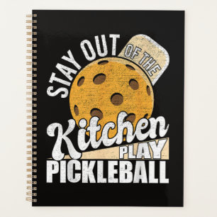 Bleib aus der Küche, spiel Pickleball Planer