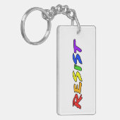 Bleib bei Stolz! Schlüsselanhänger (Vorderseite links)