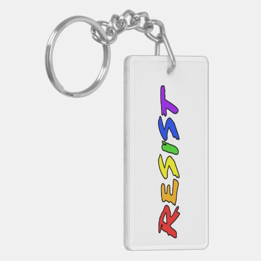 Bleib bei Stolz! Schlüsselanhänger (Vorderseite links)