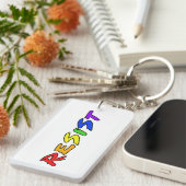 Bleib bei Stolz! Schlüsselanhänger (Vorderseite rechts)