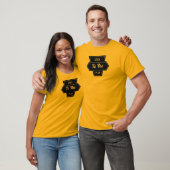 Bleib beim Plan-Logo auf T-Shirt (Unisex)