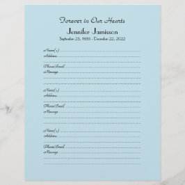 Bleib blau oder die Seite für die farbige Gedenkmü