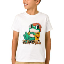 Bleib Chill Frosch – Coole Vibes Grafik T-Shirt
