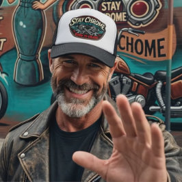 Bleib Chrome Garage Truckerkappe