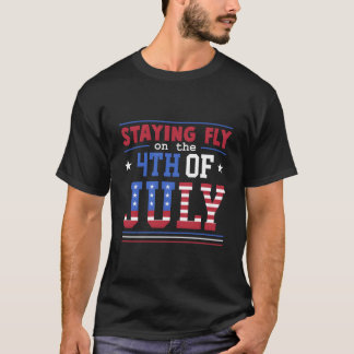 Bleib cool am 4. Juli mit der amerikanischen Flagg T-Shirt