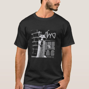 Bleib cool, Drama Lama, Lustiges Cool Lama Selfie T-Shirt