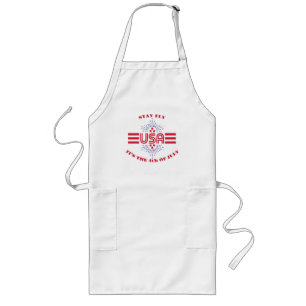 Bleib cool, es ist der 4. Juli T-Shirt Lange Schürze