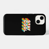 Bleib cool iPhone hülle (Rückseite (Horizontal))