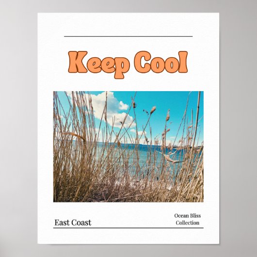 Bleib cool poster (Vorne)