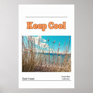 Bleib cool poster